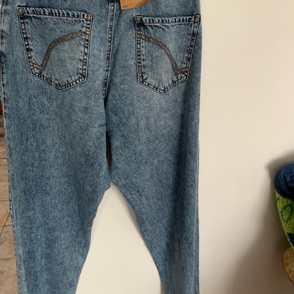 Ring of Fire men’s jeans Droopy Drop Crotch relaxed light wash size 31-30 - Picture 7 of 14